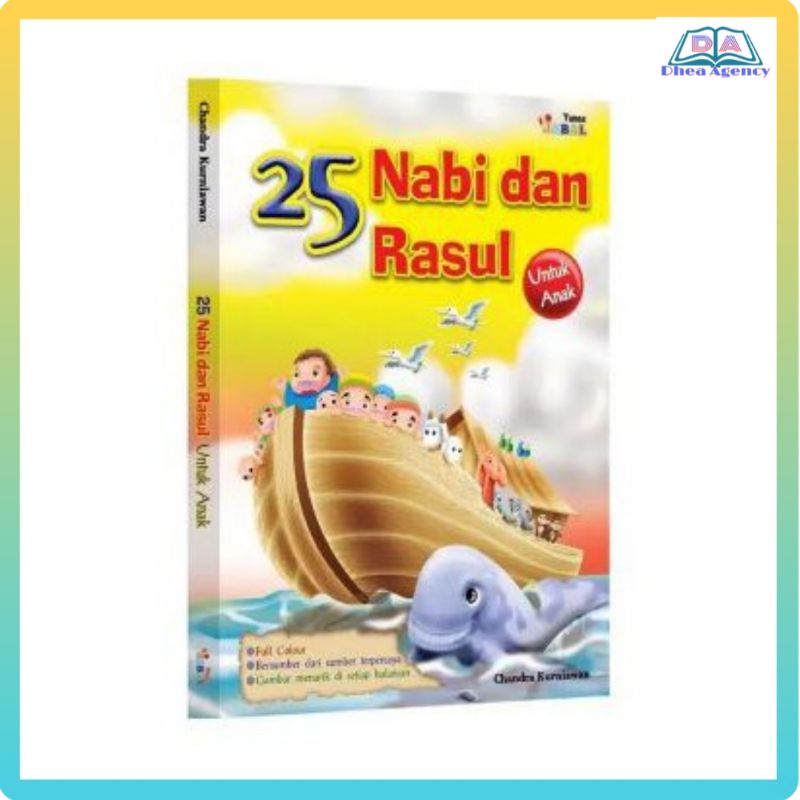 Kisah 25 NABI dan RASUL Untuk Anak Bergambar- Jabal