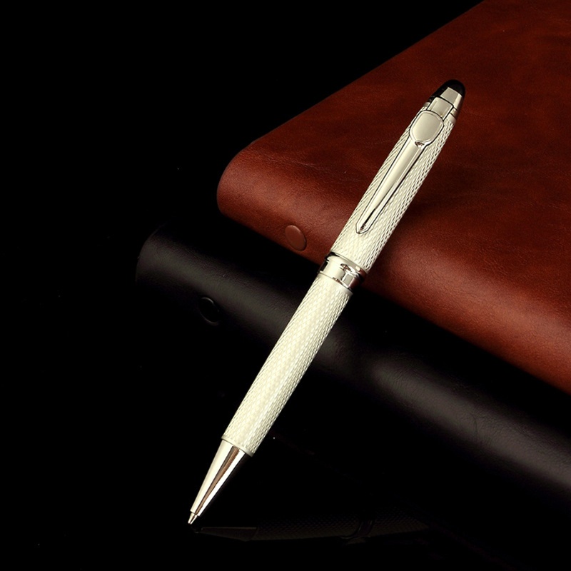 Mary 1.0mm Luxury Twist Ballpoint Pen Tanda Tangan Bisnis Rollerball Kantor Bisnis S