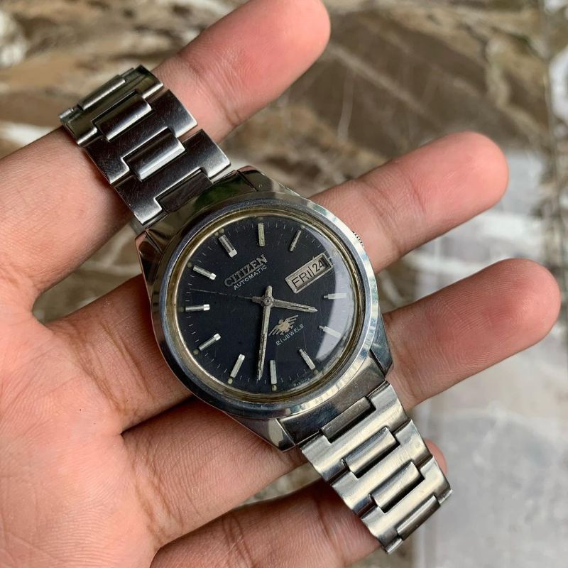 Jam tangan bekas original citizen otomatis 21 jewels