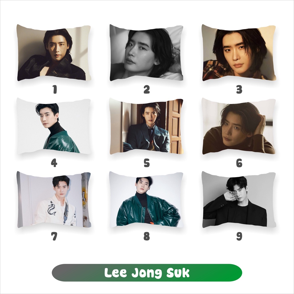 Bantal LEE JONG SUK , kim go eun ,lee joo gi,lee sung gi CUSTOM AKTOR KOREA