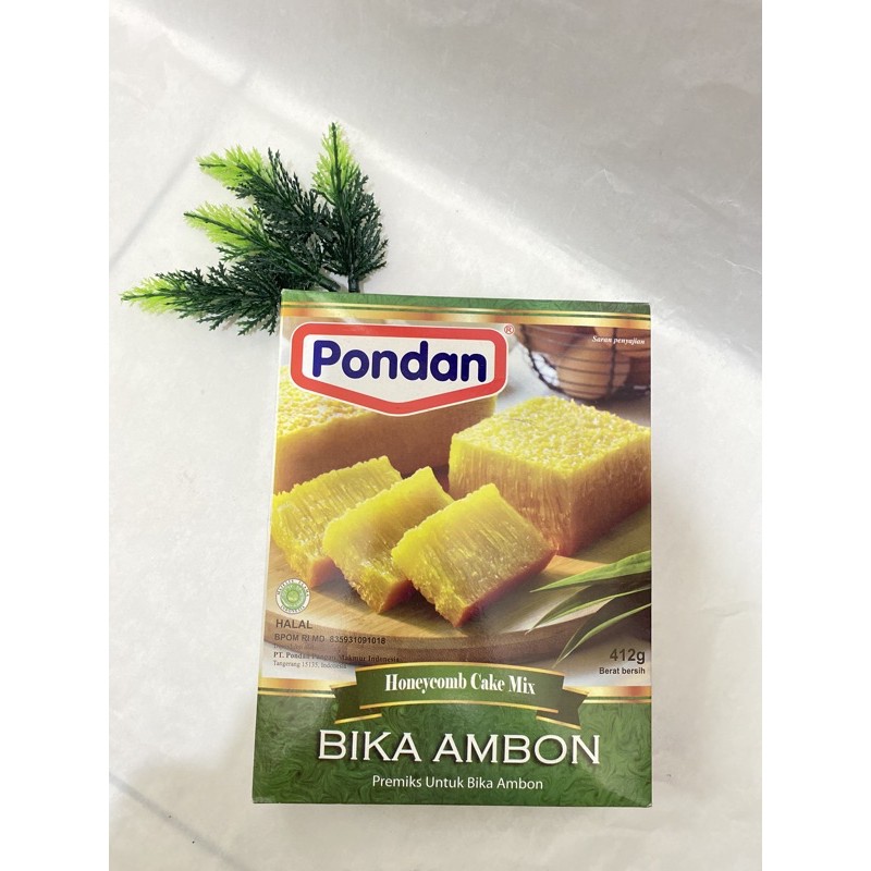 

Pondan Bika Ambon Adonan Roti Praktis