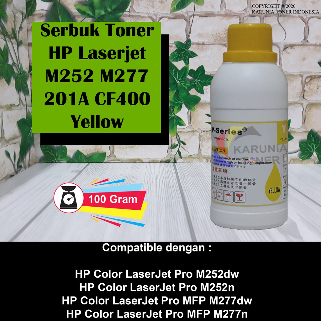 Serbuk Toner Chip Toner HP Laserjet Color CF201A 201A M252 M252DW M277N CF401A CF403A CF402A CF400A