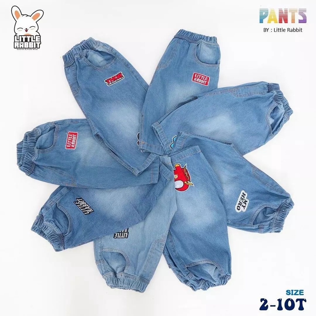 CELANA JEANS PENDEK ANAK LAKI-LAKI HERO SERIES 2-10 TAHUN