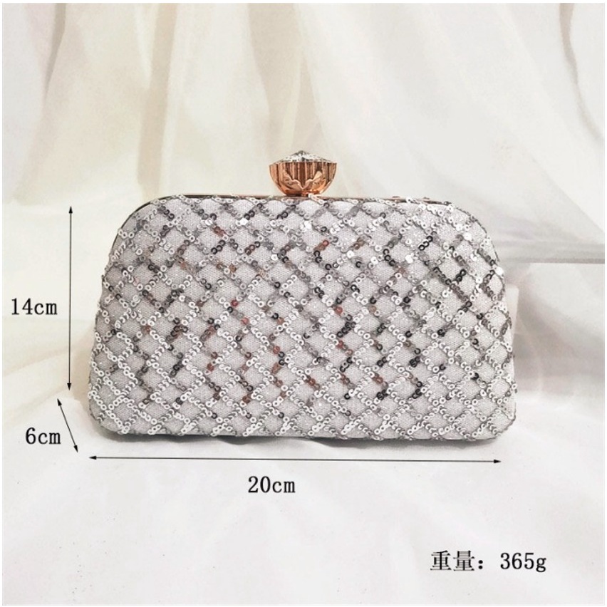 JK 950 1KG MUAT 3PCS TAS CLUTCH IMPORT SLINGBAG HARI RAYA KONDANGAN PESTA ELEGAN ACARA FORMAL MEWAH STYLE P9053