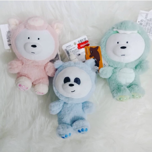 ice bear plush miniso