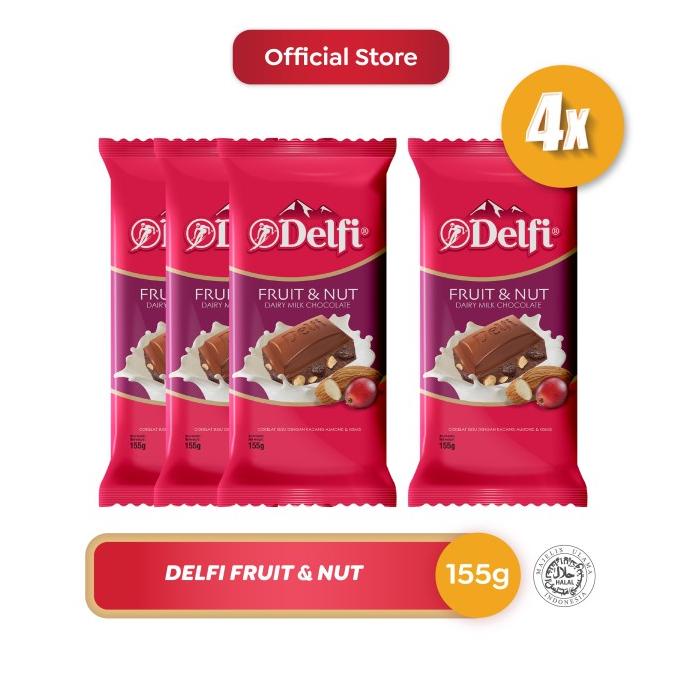 

Delfi Fruit & Nut 155 g - 4 Pcs