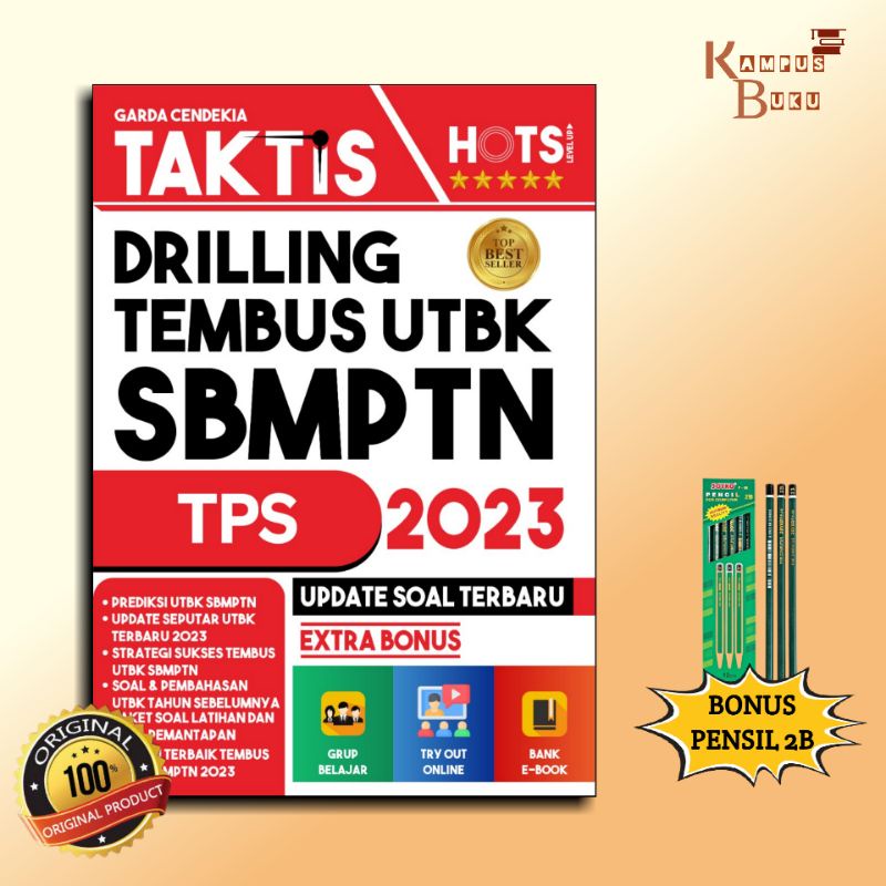 TPS SBMPTN 2023 / TAKTIS DRILLING TEMBUS UTBK SBMPTN TPS 2023