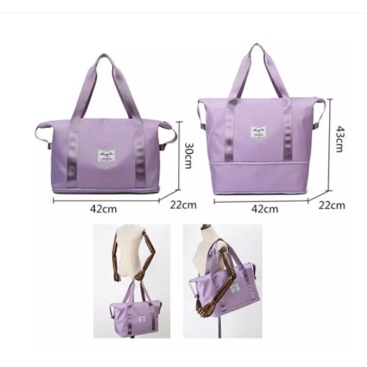 LP 199 Fitness Gym Bags Dry Wet Tas Travel Import Multifungsi LP199