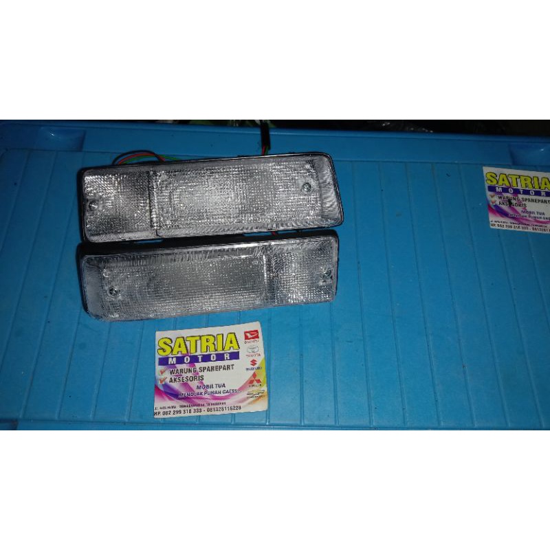 lampu sen depan Cristal set kanan kiri Daihatsu Hijet 1000 s75