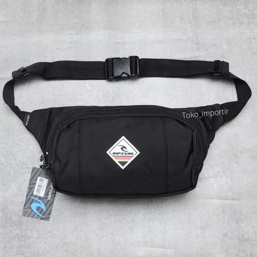 Waistbag Ripcurl Import Mirror Original Tas Pinggang Pria Import Bahan Tebal