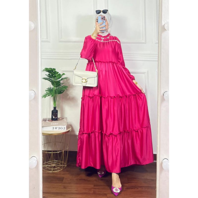 felicia dress gamis wanita terbaru dress wanita terbaru