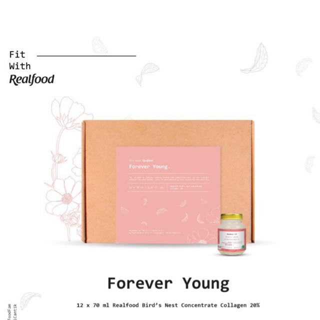 

Realfood Forever Young (minuman sarang burung walet)