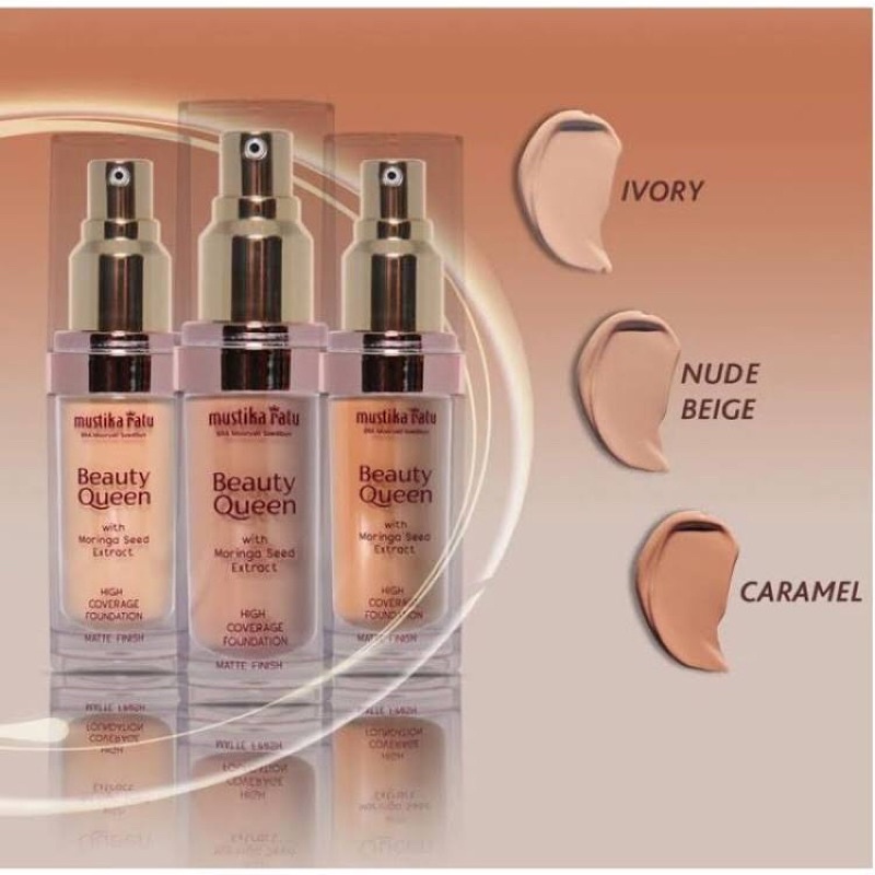 MUSTIKA RATU HGHT COVERAGE FOUNDATION MATTE FINISH