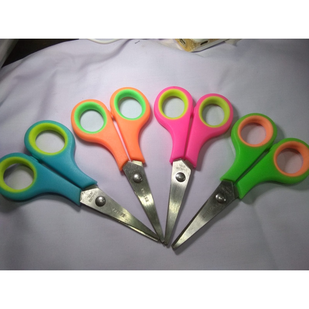 

GUNTING ESTIKA/ ESTIKA SCISSORS MURAH BERKULITAS