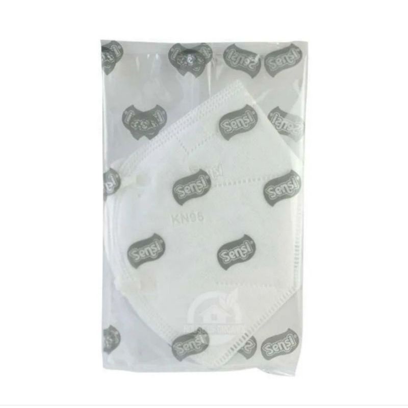 Sensi KN95 Protective Mask 5-Ply White per 1 pcs