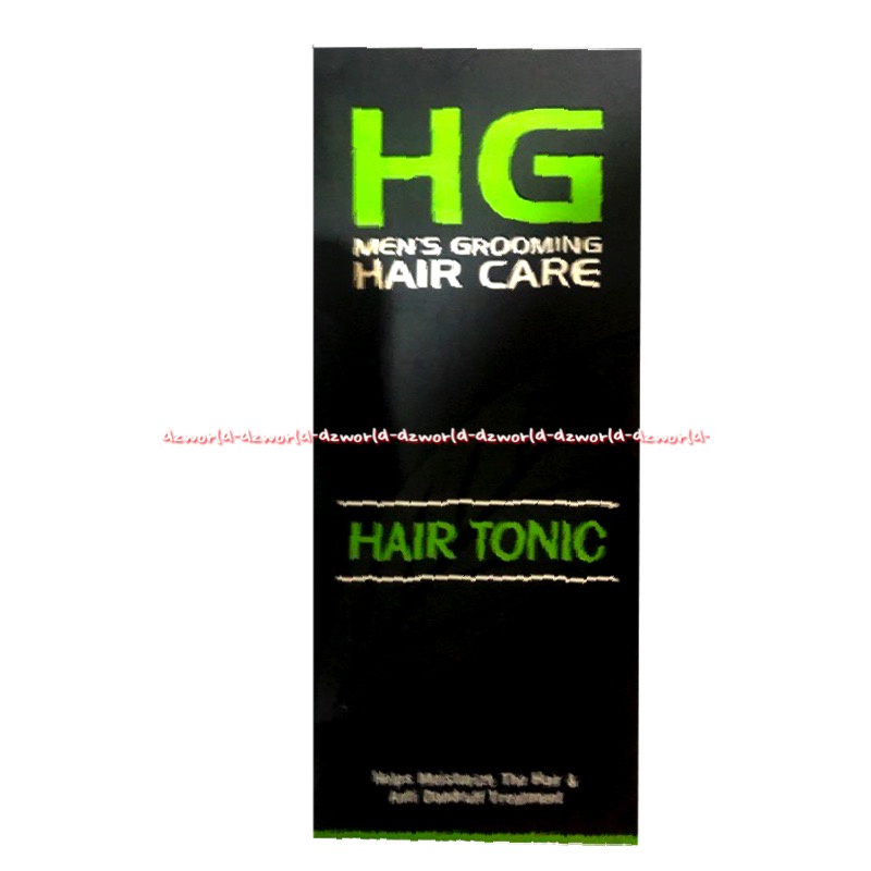 Hg Mens Grooming Hair Care Hair Tonic 125ml Menutrisi dan Menguatkan akar Rambut HGmen Hgmens