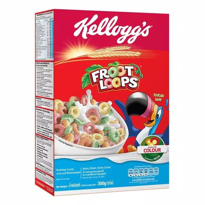 

KELLOGGS Froot Loops Cereal 300gr