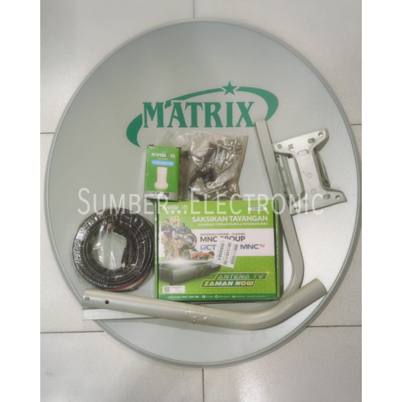 Paket Komplit Parabola Digital Nex/K-Vision/Nusantara tinggal pasang sudah diaktivasi dan diprogram