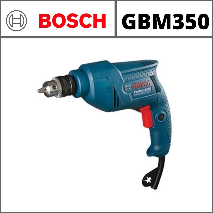 Mesin Bor Besi 10mm Bosch GBM 350