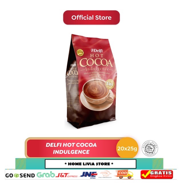

Delfi Hot Cocoa Indulgence 20 x 25 gr
