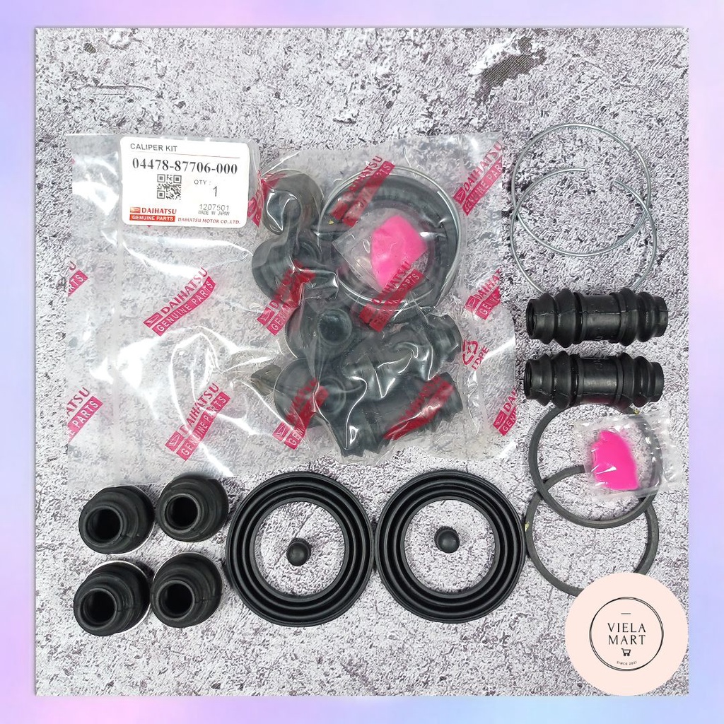 Caliper Kit Karet Seal Rem Cakram Depan Zebra S88 S89 S91 Espass Charade (04478-87706)