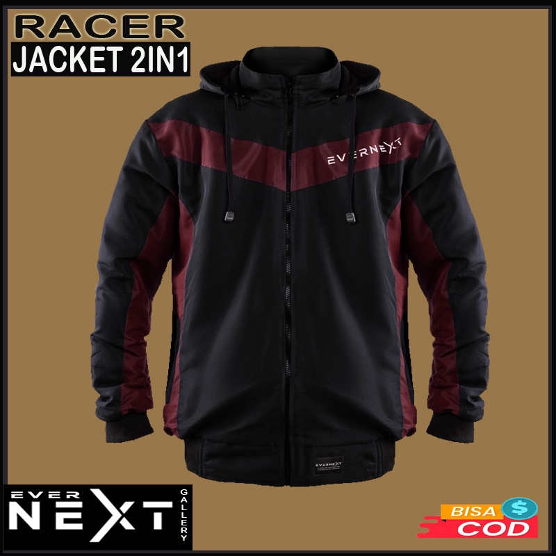 Jaket motor touriing bolak balik pria  big size L XL XXL outdoor adventure cowok waterproof jaket pria anti air kualitas ori terbaru jaket sunmori adventure bike