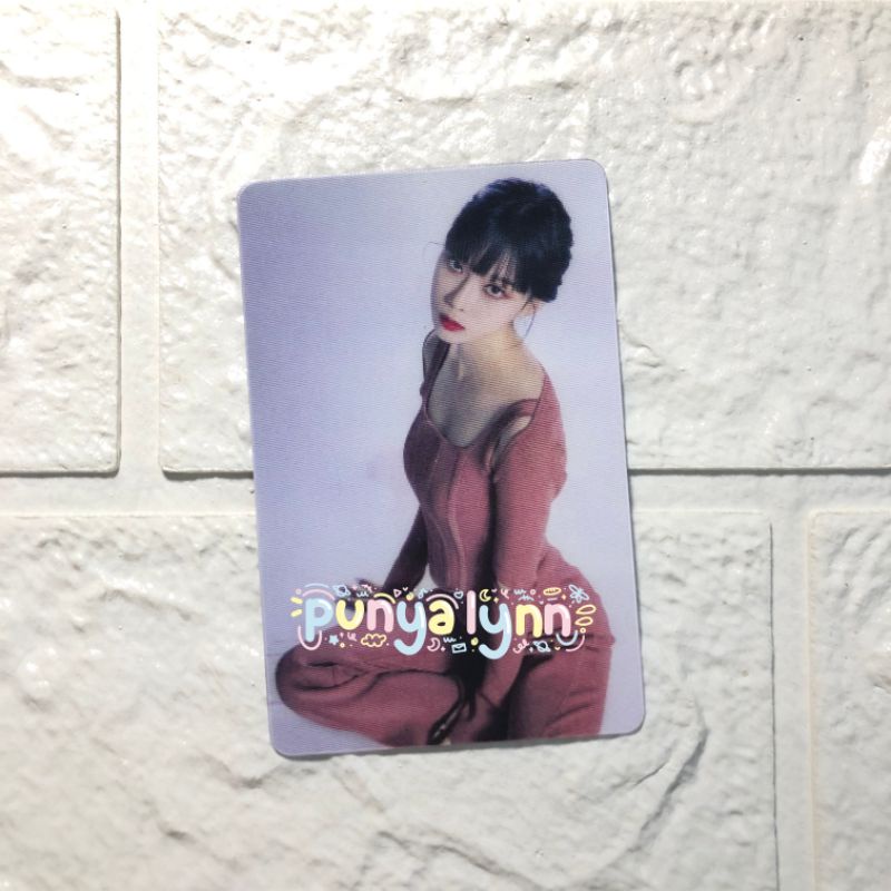 [READY, BACA DESKRIPSI] Photocard PC Winter Aespa - Lenti Hallu Savage