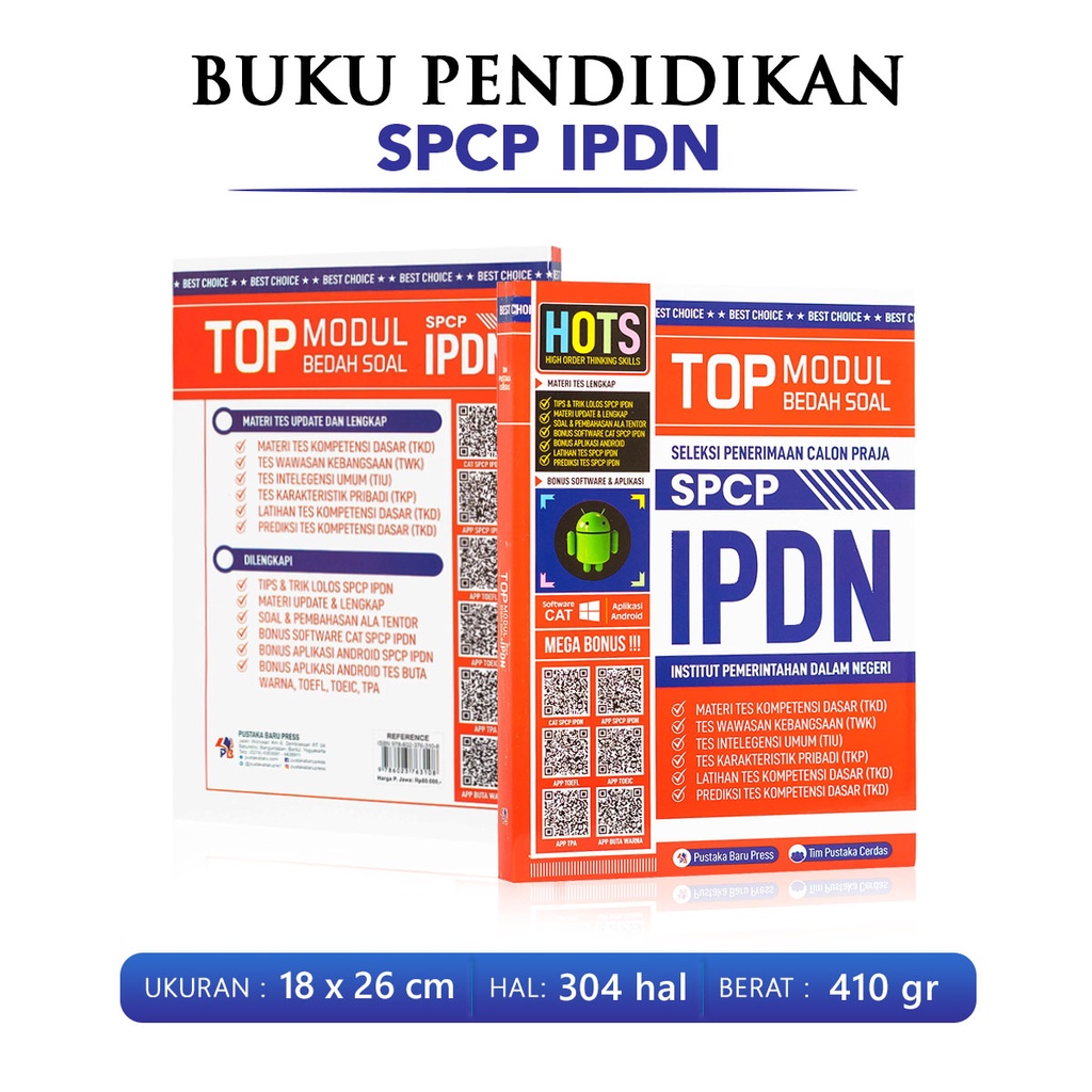 Buku ipdn tes ipdn buku skd ipdn : Top Modul Bedah Soal Seleksi Penerimaan Calon Praja SPCP IPDN 2022 2023-2