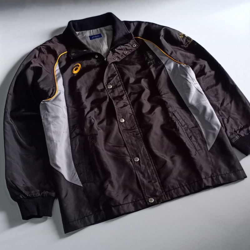 Asics Sport Running Jacket / Jaket Olahraga Thrift Second Bekas Original