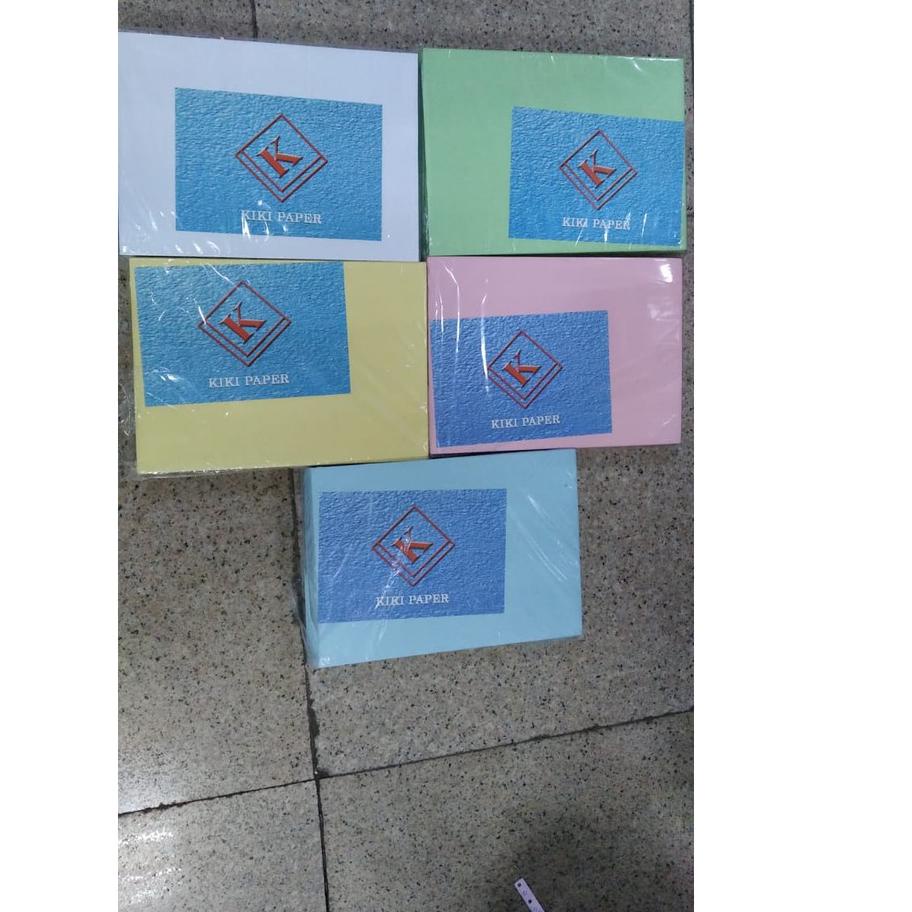 

Berkualitas KIKI Kertas HVS Warna A4 70 Gram !