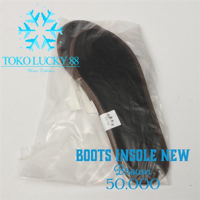 IMPORT MOLLAD Boots Insole New Alas sepatu thermal boots insole