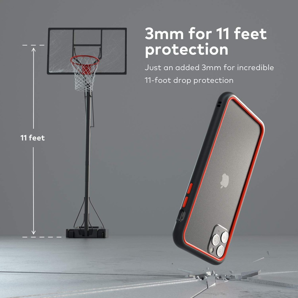 Rhinoshield Crashguard NX Super Anti Crack bumper Iphone 11 Pro Max