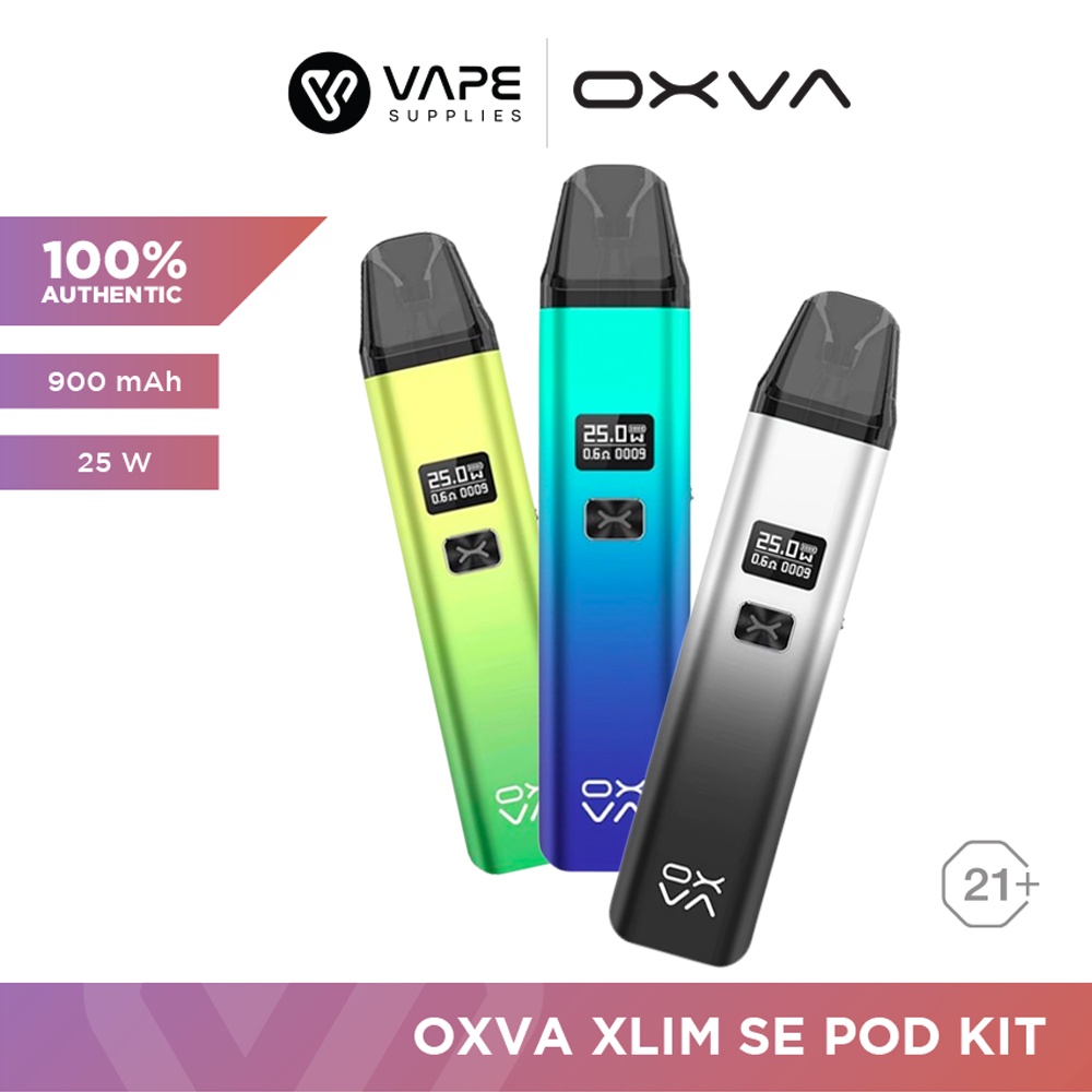 Jual Oxva Xlim Pod Kit New Color 25W 900mAh - Oxva Xlim V2 100% ...