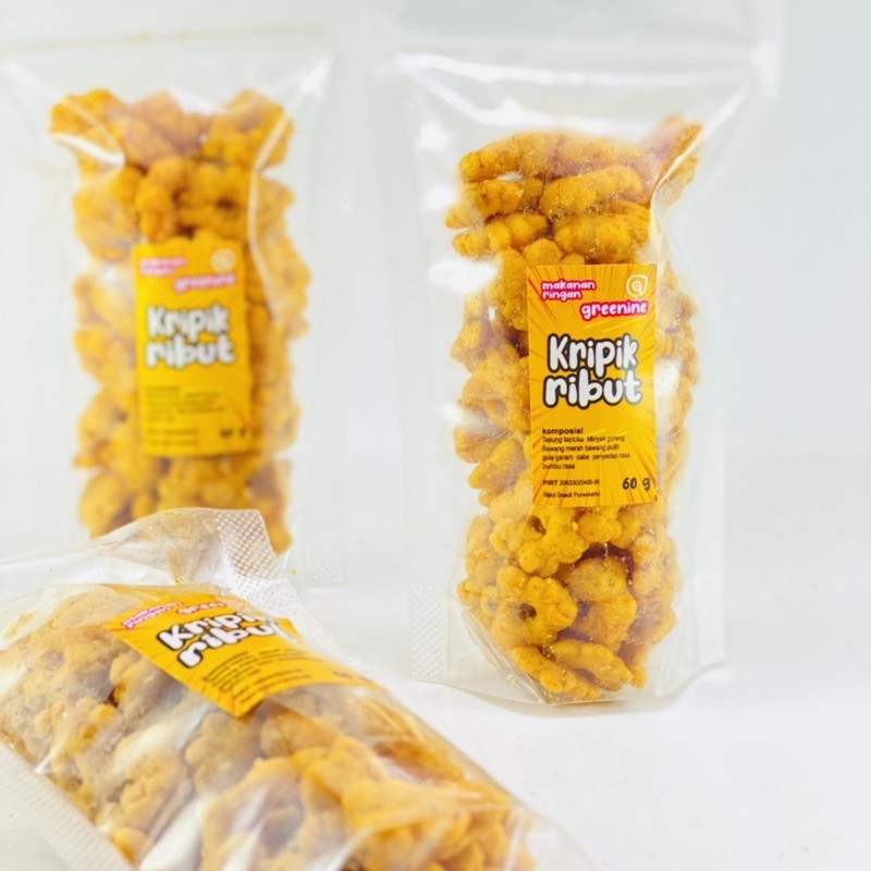 

FulanMart Keripik Kembang Ribut Snack Jadul Gurih Asin Renyah Enak 60 Gram