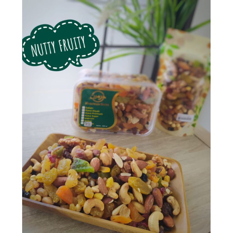 

Nutty Fruity dan Mix Fruit