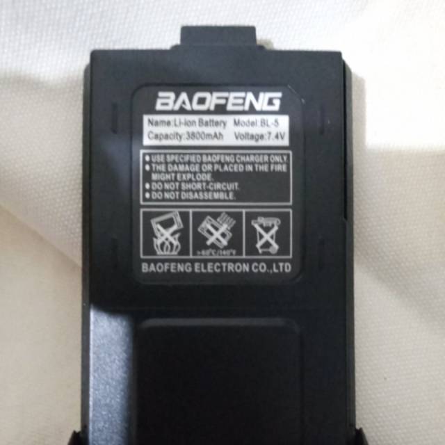 Battery uv5r plus, baofeng baterai baopeng 8 watt 3800 mah uv5r batere ht litium re ra