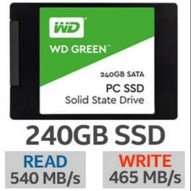 SSD WD GREEN 240GB /SSD LAPTOP/SSD INTERNAL