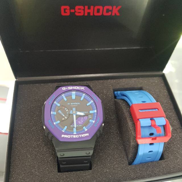 Jam Tangan Pria G-Shock GA-2100THS-1A Original Garansi Resmi