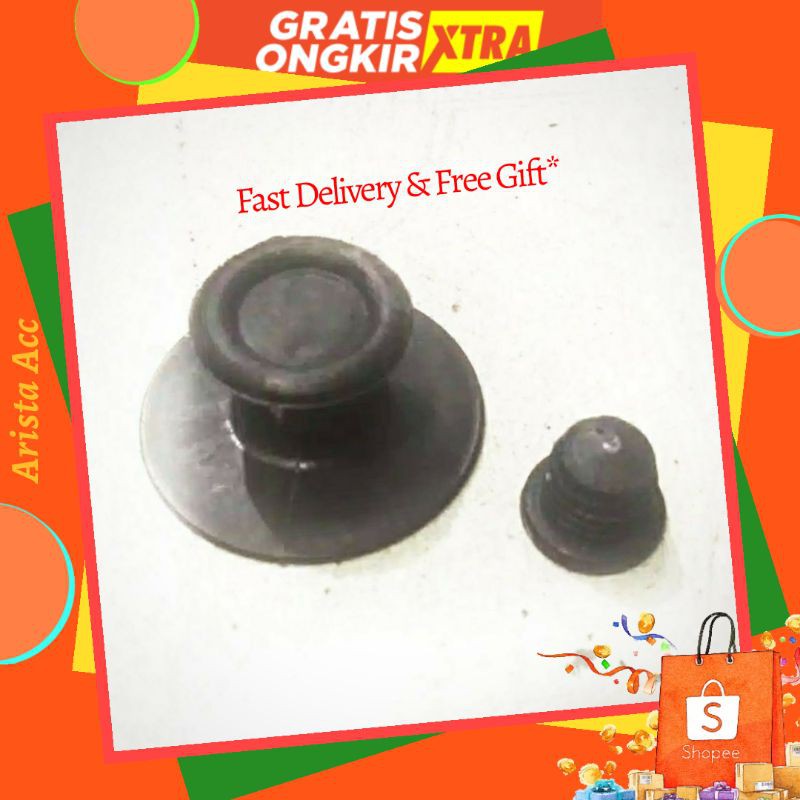 2pcs Pegangan Tutup Panci Plastik / Pegangan Plastik