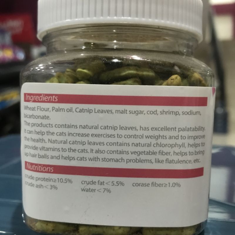 Magic Catnip Biskuit 80gr - Ikan Salmon