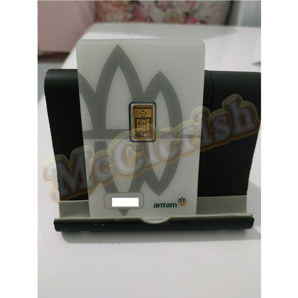 Emas Antam 1 Gram Logam Mulia 1gr PT Antam Tbk - sertifikat