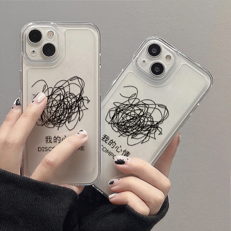 Case Bahan Akrilik TPU Transparan Tahan Banting Untuk iPhone 11 Pro Max 13 Pro 12 Pro XS Max XR X 8 Plus 7 Plus SE 2020 2022