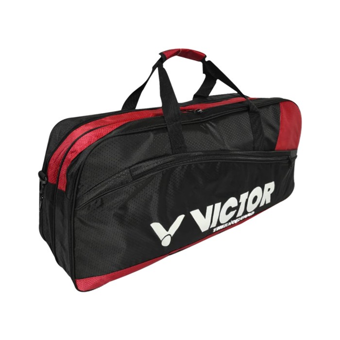TAS RAKET BADMINTON VICTOR MODEL KOTAK - Hitam