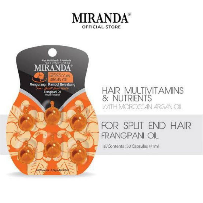 MIRANDA VITAMIN RAMBUT BLISTER-5