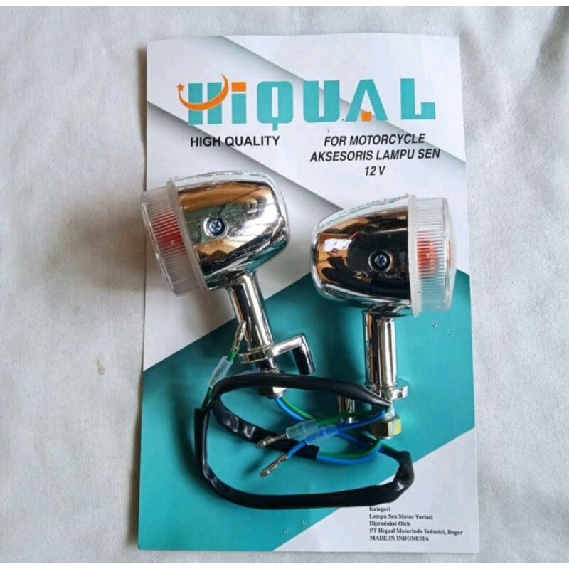 Lampu  Rihting Sen Belakang Honda Scoopy Lama Karbu 2010 - 2012 Set Kanan Kiri