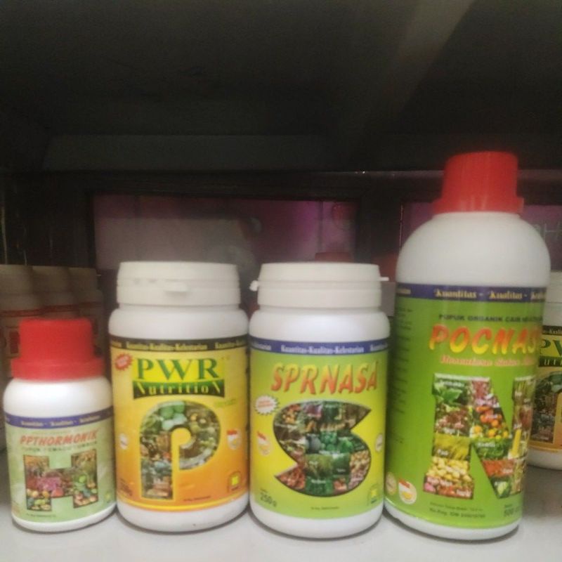 Pupuk Nasa | Paket Pupuk Pertanian Nasa Lengkap Organik Nasa Poc_Hormonik_Supernasa_Powernutrtion