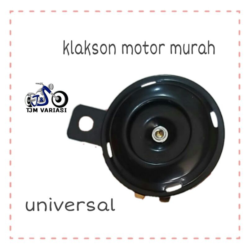 Klakson motor murah/klason motor tjm variasi