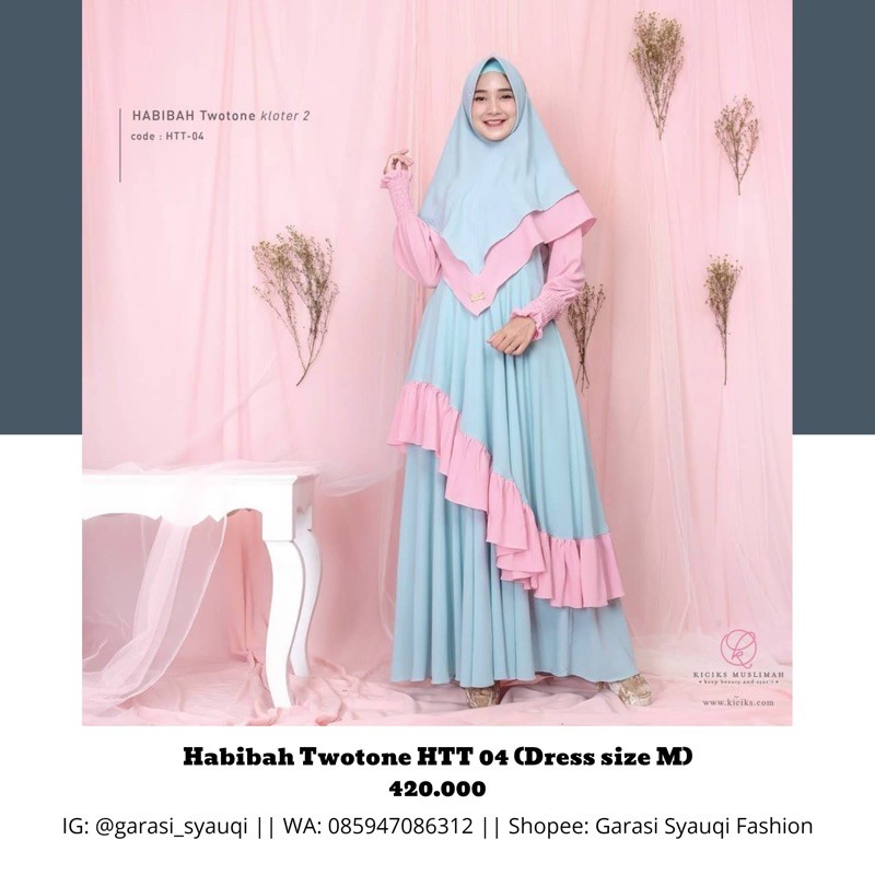 Habibah Twotone Kiciks HTT 04