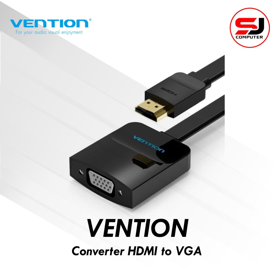 Vention ACIBB Adapter Converter HDMI to VGA Flat