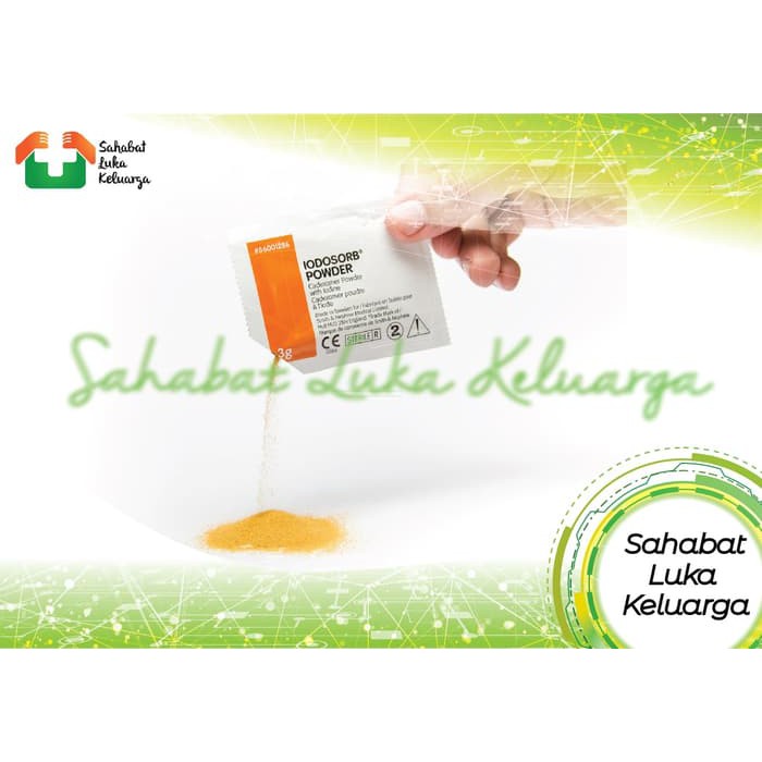 IODOSORB 3 GRAM (ANTISEPTIK CADEXOMER IODINE BUBUK) PROMO